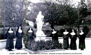 Alger-Saint-Eugene - Monastere des Clarisses - Chapelle et Soeurs Gardiennes du Christ-Roi
